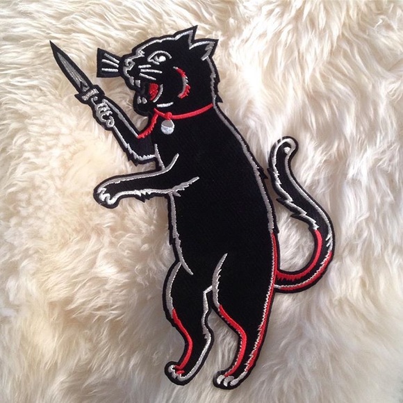 Accessories - 12” Black Cat Patch